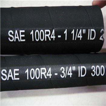 SAE 100R4 Wire Inserted Hydraulic Suction Hose